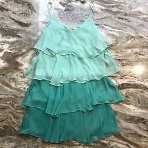 Gianni Bini Flirty ruffle strappy sundress